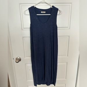 Madewell Navy Sleeveless Tank Pullover Casual Dress